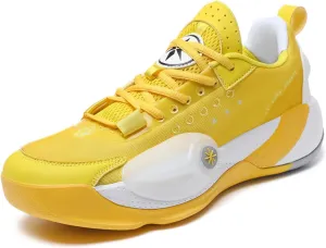 Men's Lightweight Mesh Platform Basketball Shoes Fashion High Top Non Slip Sport Sneakers for Walking Running Tennis Daily Driving