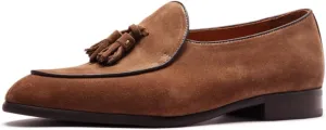 Men's Loafers & Slip-ons Casual Tassel Suede Loafers for Men