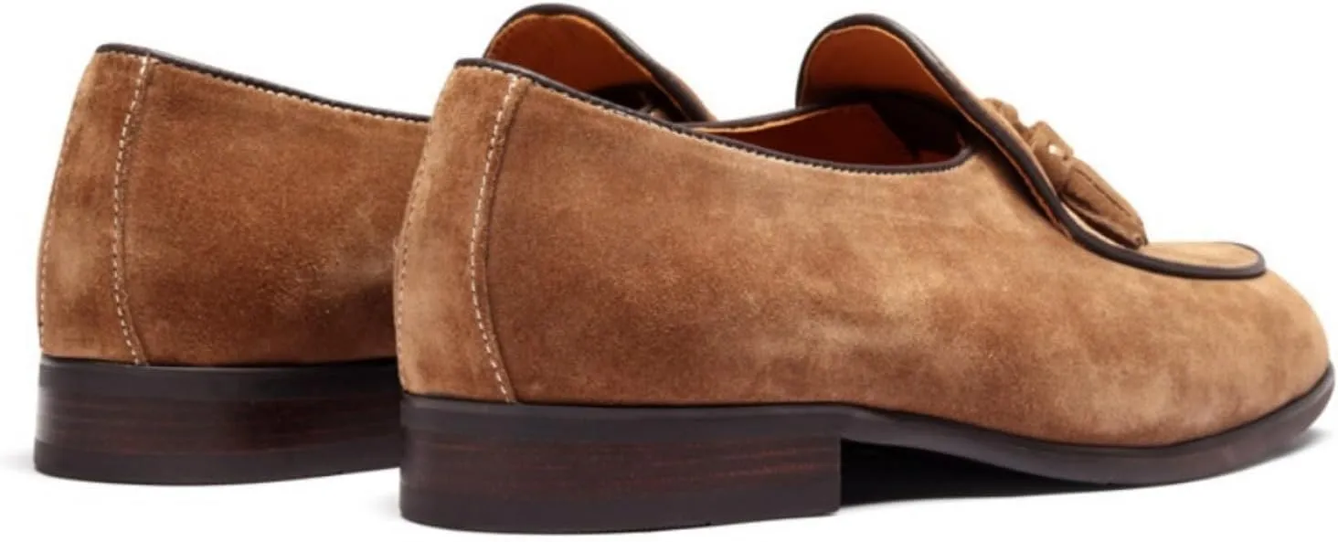 Men's Loafers & Slip-ons Casual Tassel Suede Loafers for Men