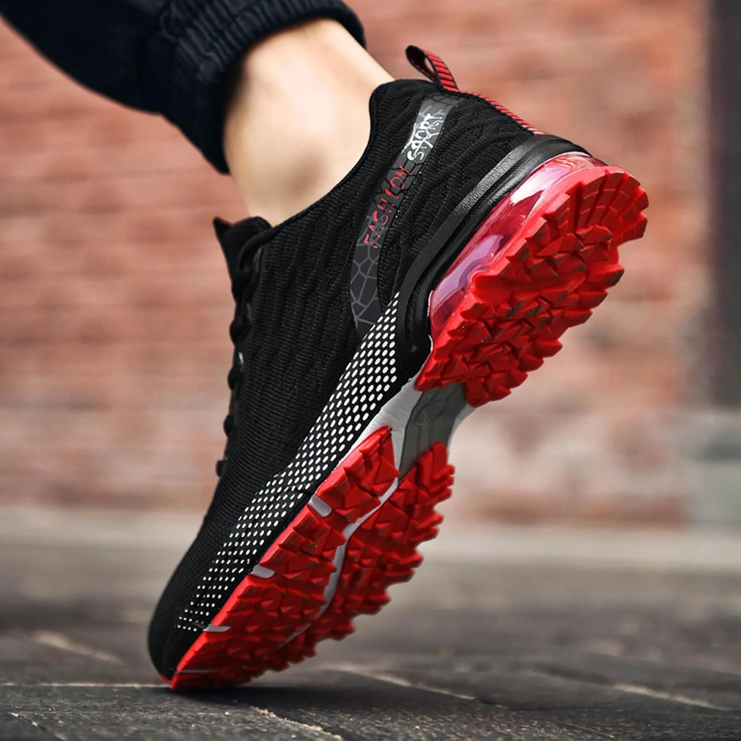 Men's Multi Color Mesh Lightweight Anti Slip Arch Support Casual Training Sports Basketball Shoes