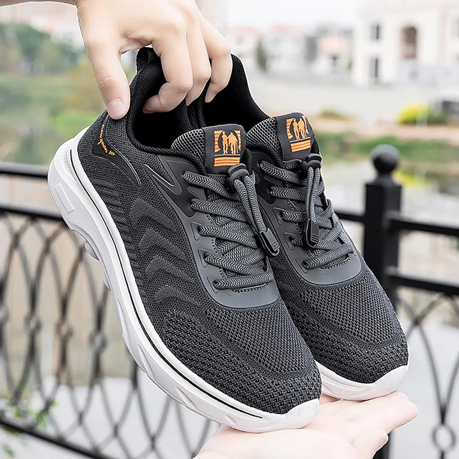 Men's Non Slip Barefoot Minimalist Shoes Breathable Mesh Comfortable Tennis Shoe Men's Comfortable Dress Shoes