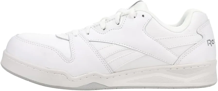Men's Rb4161 Bb4500 Safety Composite Toe Low Cut Work Sneaker White and Grey