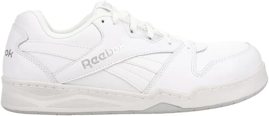 Men's Rb4161 Bb4500 Safety Composite Toe Low Cut Work Sneaker White and Grey
