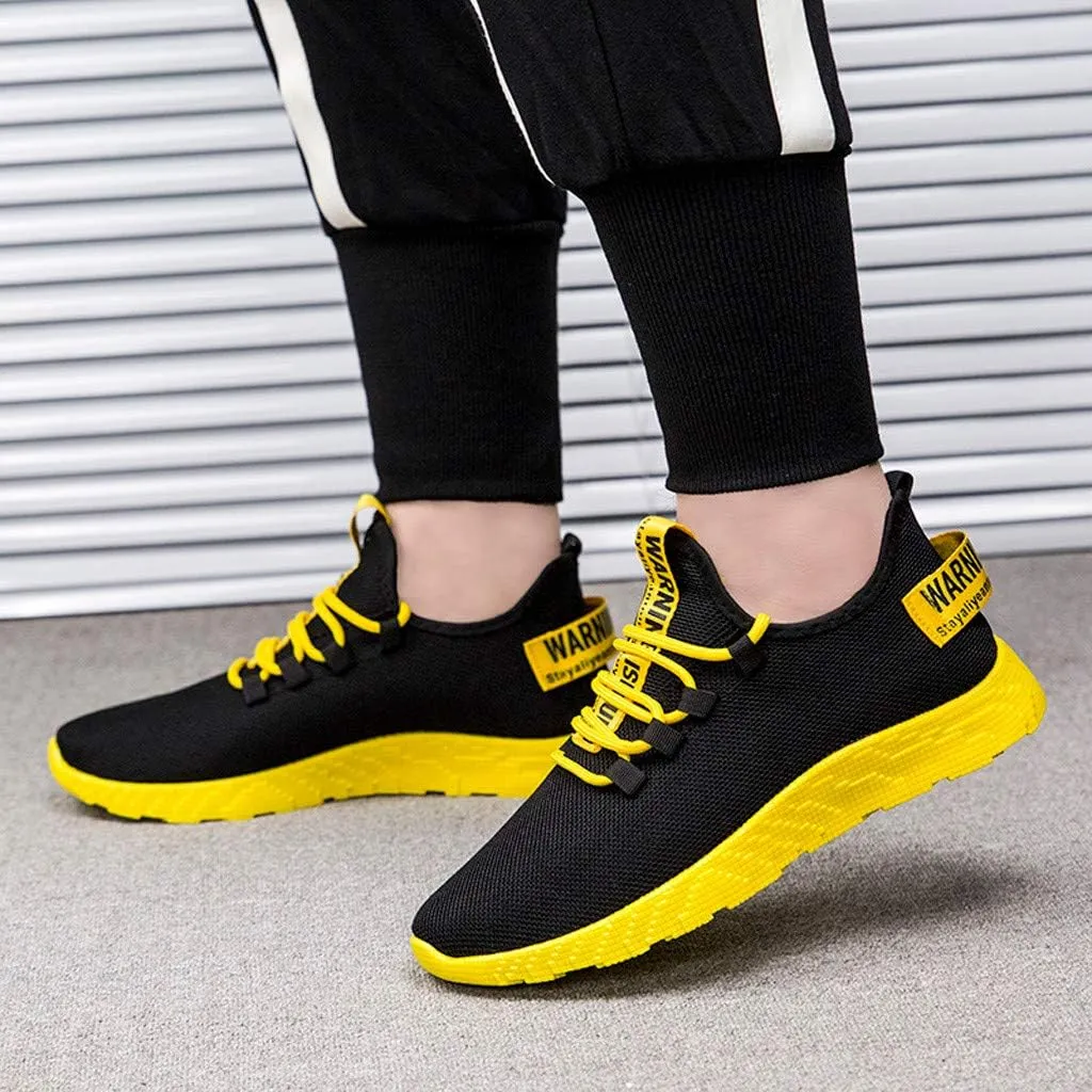Mens Running Shoes Slip On Comfortable Casual Sneakers Lightweight Breathable Walking Sport Athletic Shoes