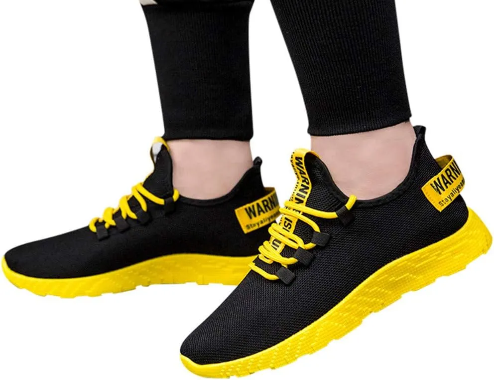 Mens Running Shoes Slip On Comfortable Casual Sneakers Lightweight Breathable Walking Sport Athletic Shoes