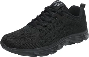 Mens Running Shoes Slip On Tennis Walking Sneakers Casual Workout Athletic Lightweight Breathable Sport Shoes