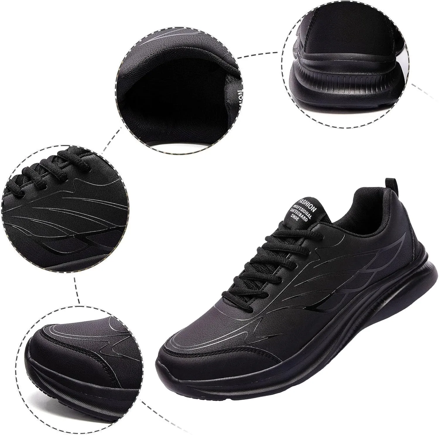 Mens Shoes Soft Cushions Athletic Comfortable Mountaineering Summer and Autumn Breathable Slip On Loafers