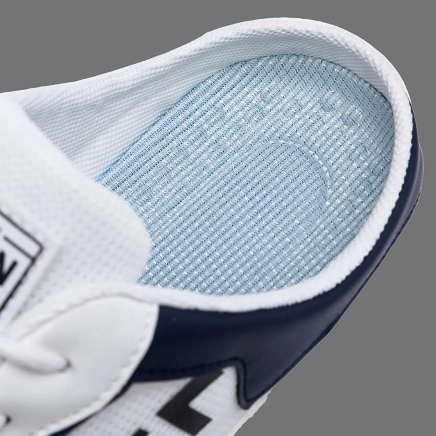 Mens Slip On Spring New Men's Shoes Korean Trendy All Casual Shoes Lazy Half Slip On Toe Men
