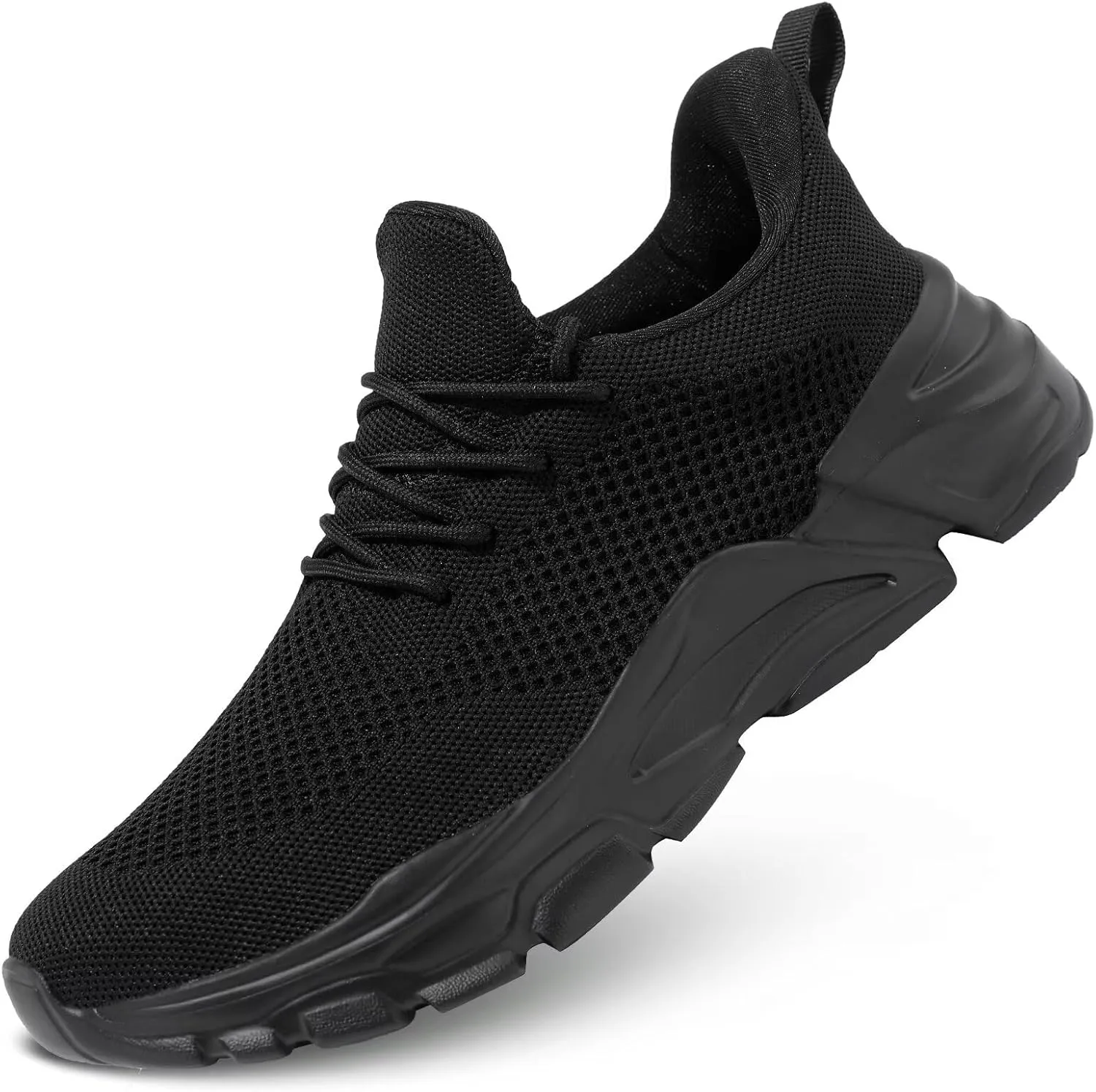 Men's Slip on Walking Shoes Ultra Light Breathable Non Slip Running Shoes Casual Fashion Sneakers Mesh Workout Sports
