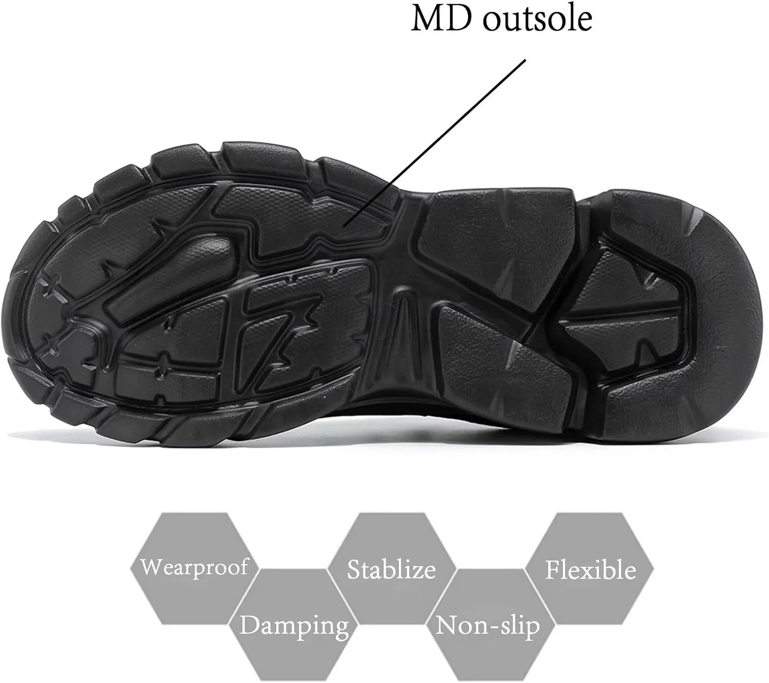 Men's Slip on Walking Shoes Ultra Light Breathable Non Slip Running Shoes Casual Fashion Sneakers Mesh Workout Sports