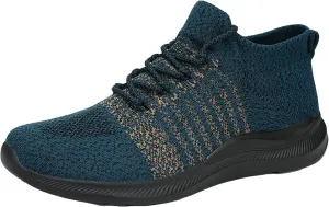 Mens Slip On Walking Sneakers Running Shoes Trainers Athletic Gym Fitness Sport Shoes with Arch Support Non Slip Breathable Mesh Workout Fashion Breathable Comfortable Shoe