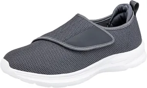 Men's Stylish Lightweight Sneakers Lightweight Breathable Slip on Running Shoe Convenient Elderly Slip on Shoes