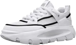 Mens Stylish Sneakers Men's Sport Shoes - Lightweight, Comfortable & Non-Slip - Ventilated Sneakers for All-Day Outdoor