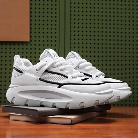 Mens Stylish Sneakers Men's Sport Shoes - Lightweight, Comfortable & Non-Slip - Ventilated Sneakers for All-Day Outdoor