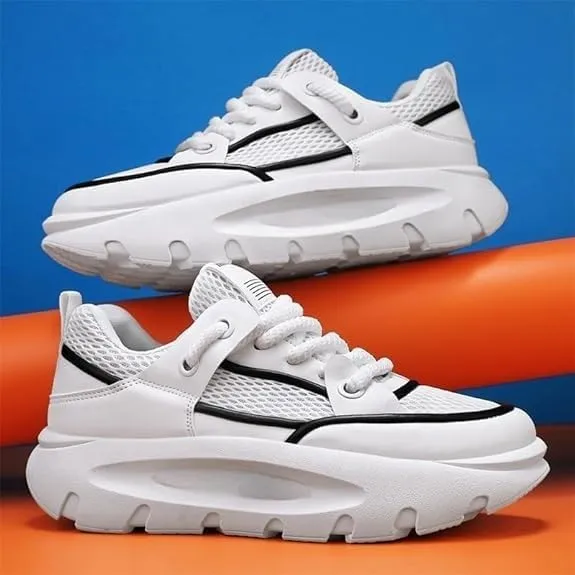 Mens Stylish Sneakers Men's Sport Shoes - Lightweight, Comfortable & Non-Slip - Ventilated Sneakers for All-Day Outdoor
