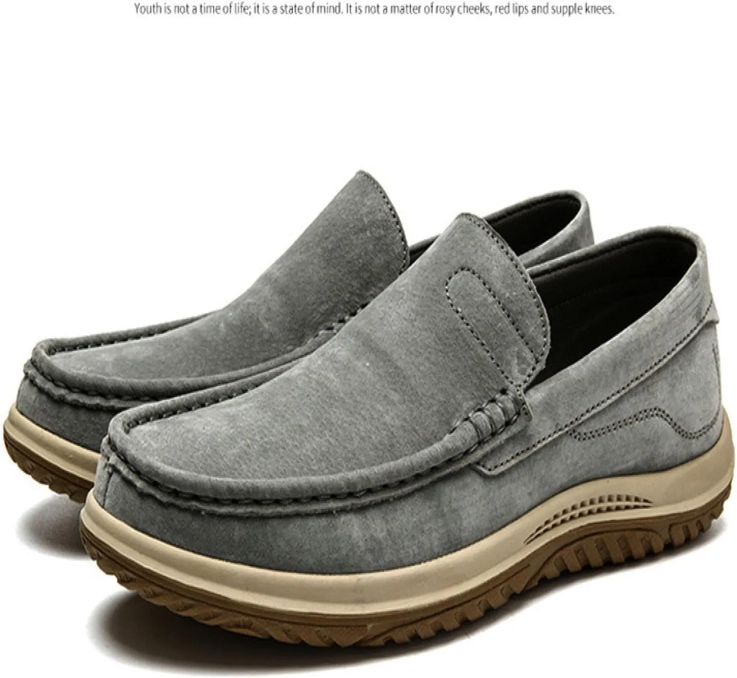 Men's Suede Loafers Men's Casual Penny Shoes, Suede Beanie Shoes, Slippers, Flats, Driving Shoes