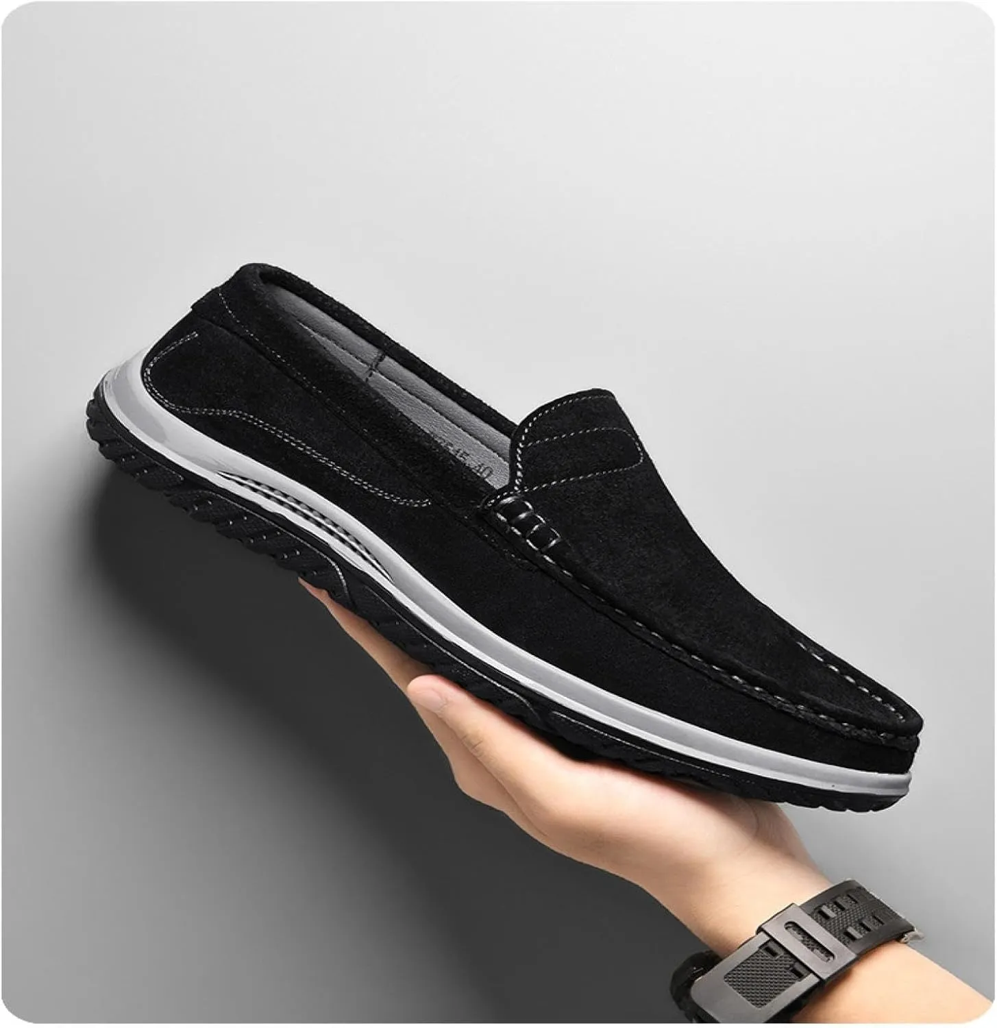 Men's Suede Loafers Men's Casual Penny Shoes, Suede Beanie Shoes, Slippers, Flats, Driving Shoes