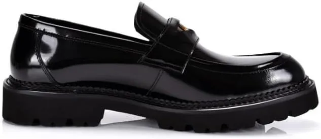 Men's Vintage Flower Dress Loafers Slip On Shoes Fashion Slip-On Leather Shoes Lightweight Comfortable Thick-Soled Formal Shoes