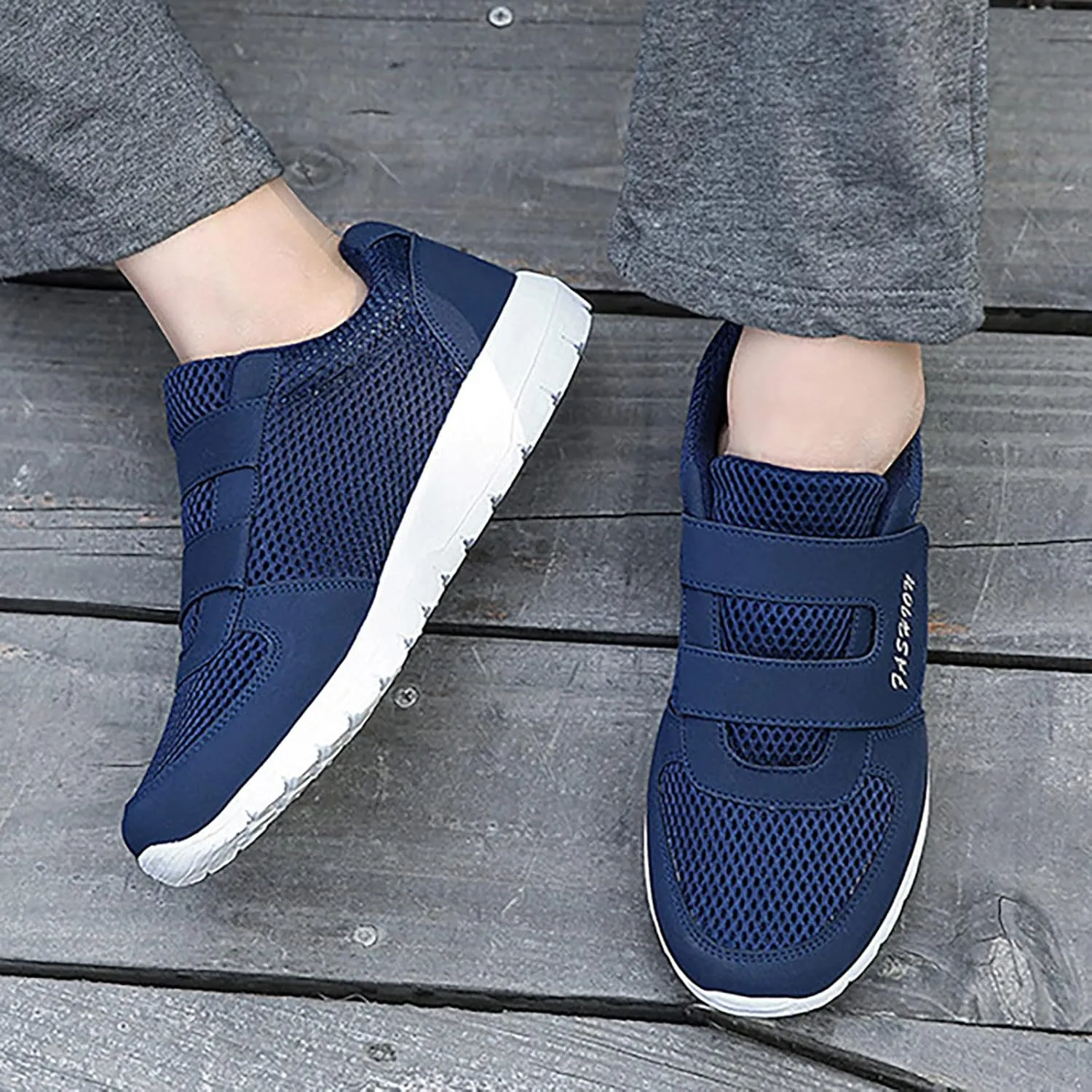 Mens Walking Shoes Lightweight Casual Outdoor Running Sneakers Comfortable Breathable Sports Athletic Shoes