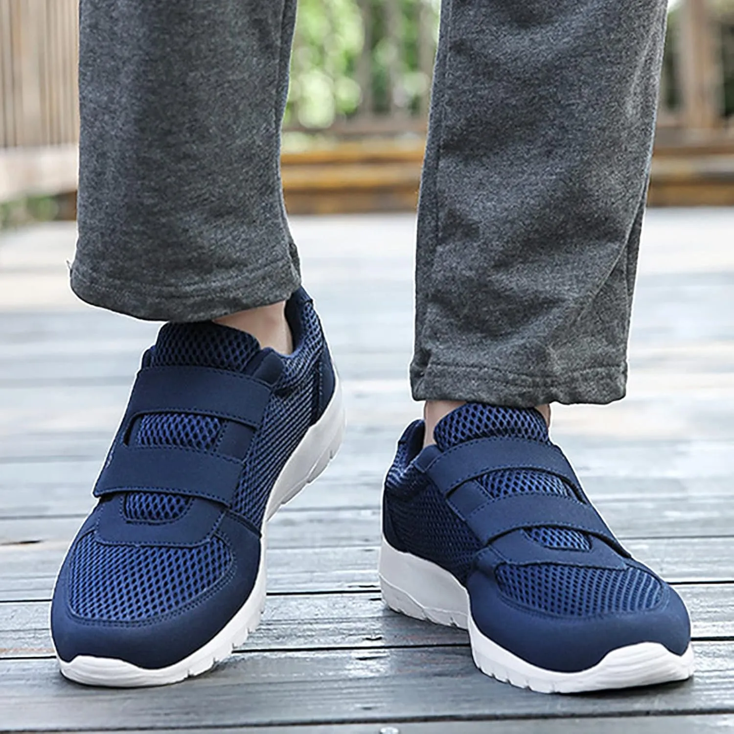 Mens Walking Shoes Lightweight Casual Outdoor Running Sneakers Comfortable Breathable Sports Athletic Shoes