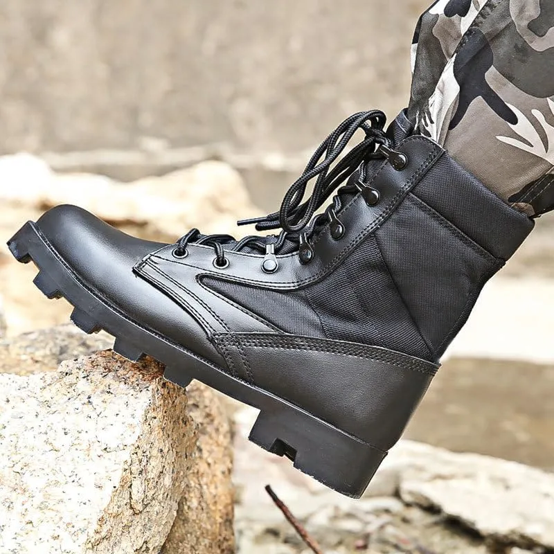 Men's/Women's outdoor hiking boots desert boots jungle off-road training, high top hiking boots