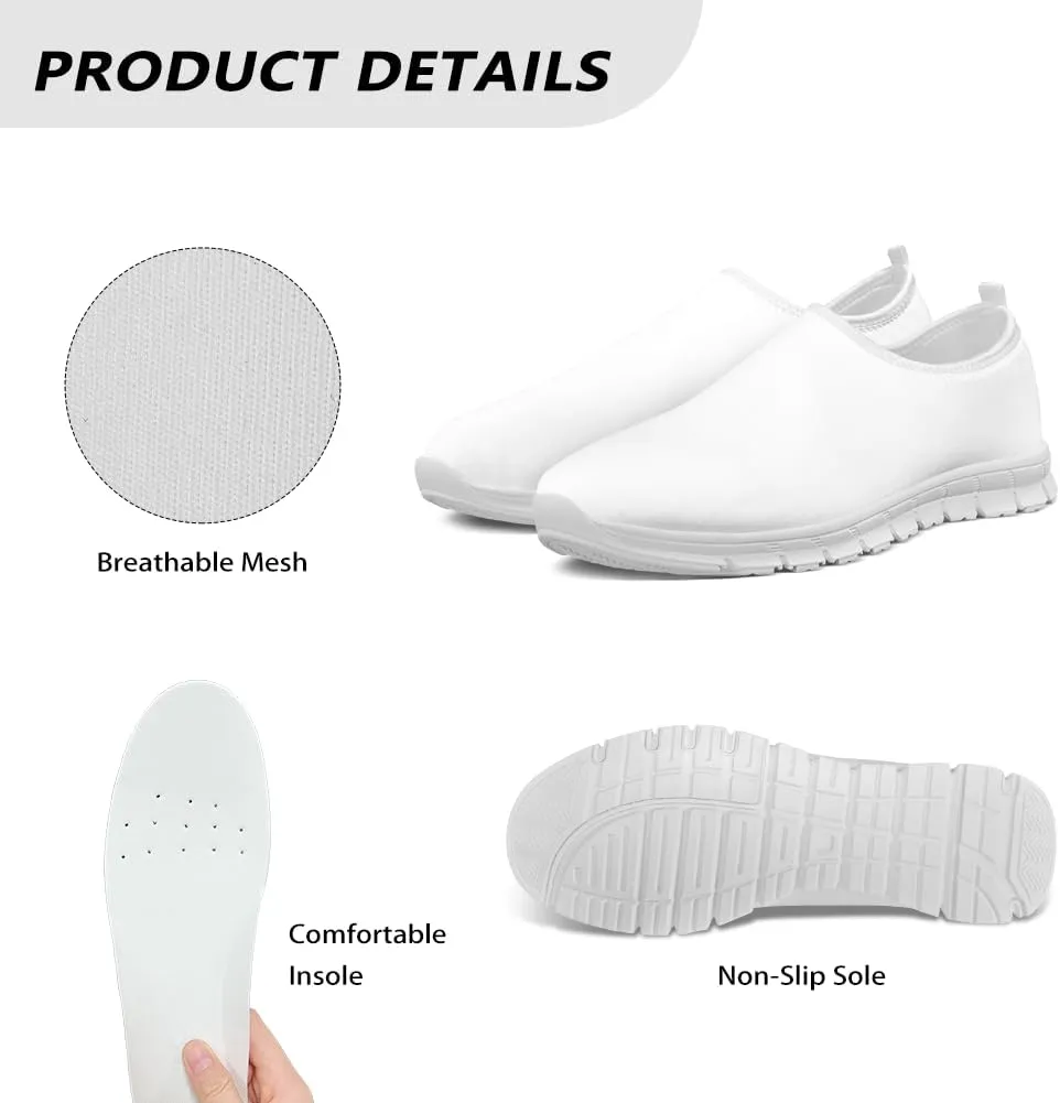 Micoklinlin Sneakers foe Women Men Fashion Cute Running Shoes Anti-Slip Trainers Lightweight Casual Home shoes Sports Shoes