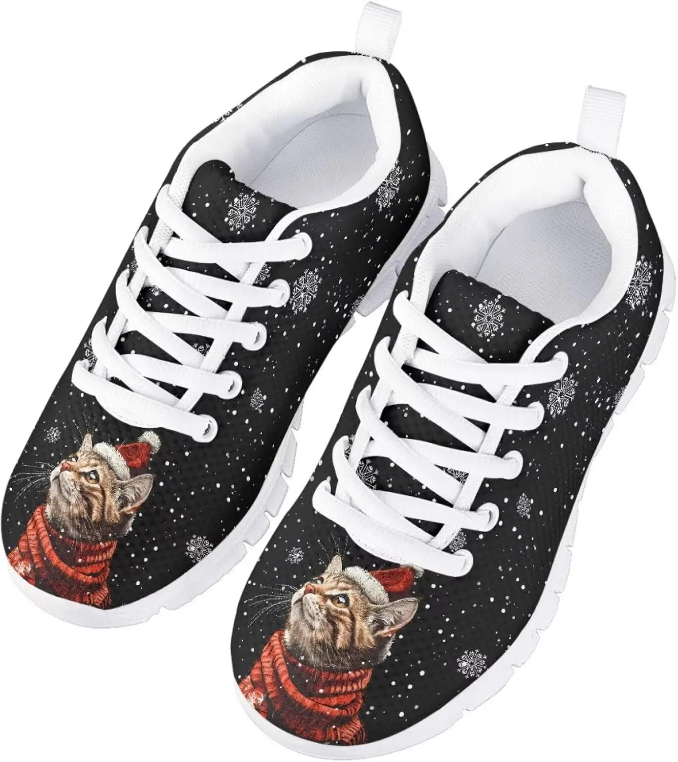 Mumeson Kids Running Shoes,Breathable Lightweight Lace Up Athletic Low Top Sneakers Walking Shoes for Little Big Kids 28-36