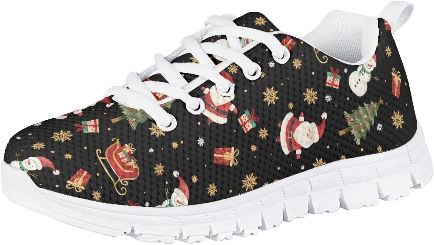 Mumeson Kids Running Shoes,Breathable Lightweight Lace Up Athletic Low Top Sneakers Walking Shoes for Little Big Kids 28-36