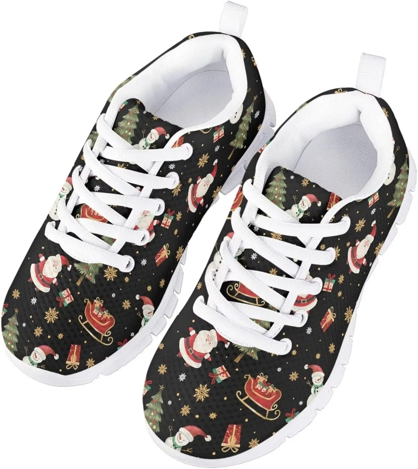 Mumeson Kids Running Shoes,Breathable Lightweight Lace Up Athletic Low Top Sneakers Walking Shoes for Little Big Kids 28-36