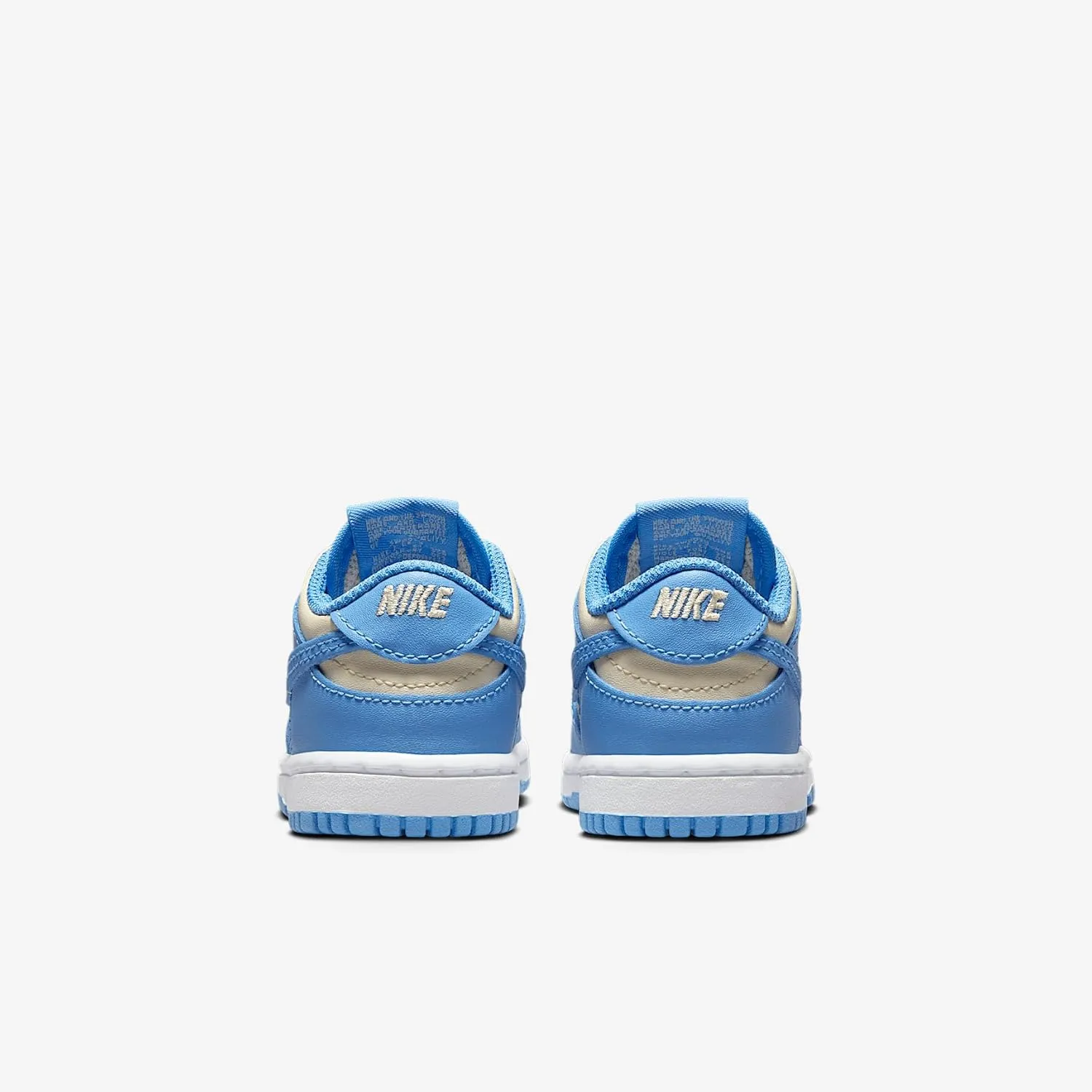 Nike Dunk Low Baby/Toddler Shoes (FB9107-400, Blue Beyond/Beach/White/Blue Beyond)