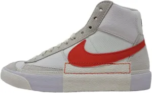 Nike Men's Basketball Shoes, White/Red Habanero, 47.5 EU
