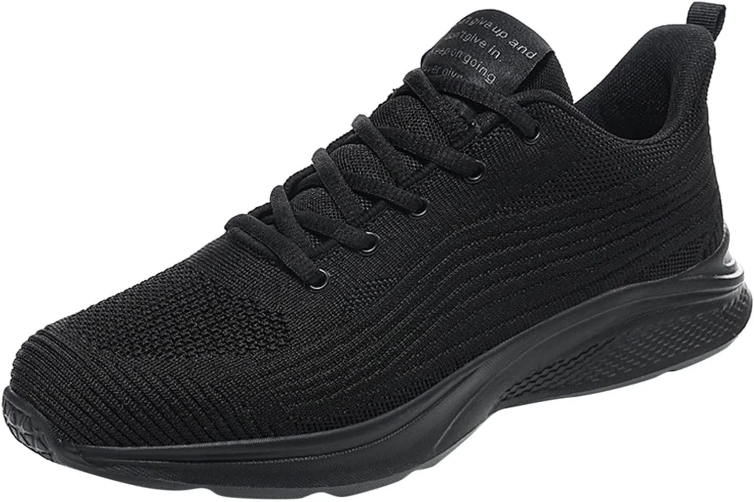 Non Slip Shoes for Men Lightweight Breathable Sneakers Comfortable Work Shoes Walking Shoes for Athletic Tennis Gym