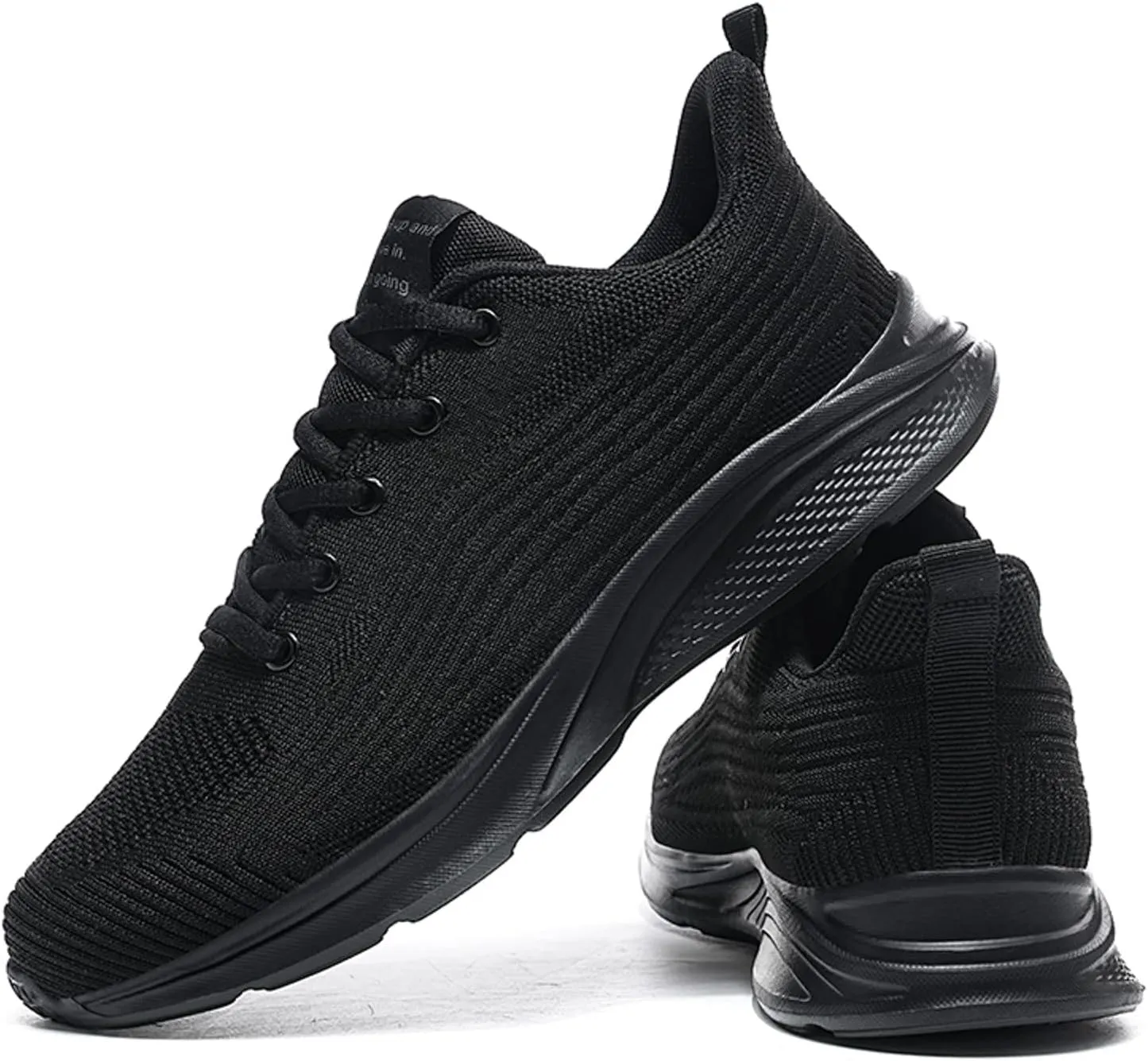 Non Slip Shoes for Men Lightweight Breathable Sneakers Comfortable Work Shoes Walking Shoes for Athletic Tennis Gym