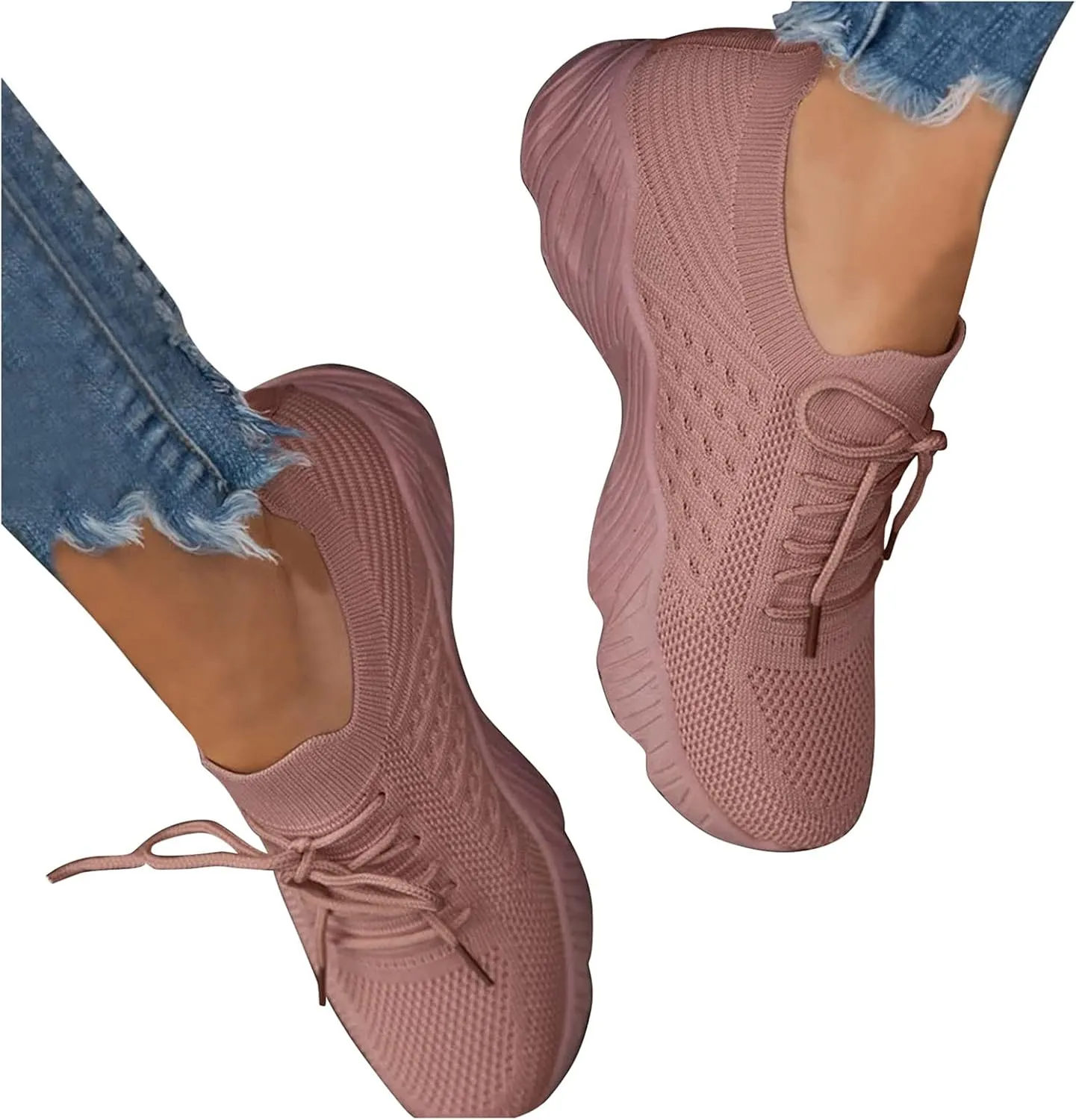 Platform Sneakers for Women 6 Wide Womens Non Slip Black Work Shoes Wide Width Low Heel Slip On Shoes for Women Womens Black Sneakers Size 10 Wide Pull On Sneakers Womens Platform