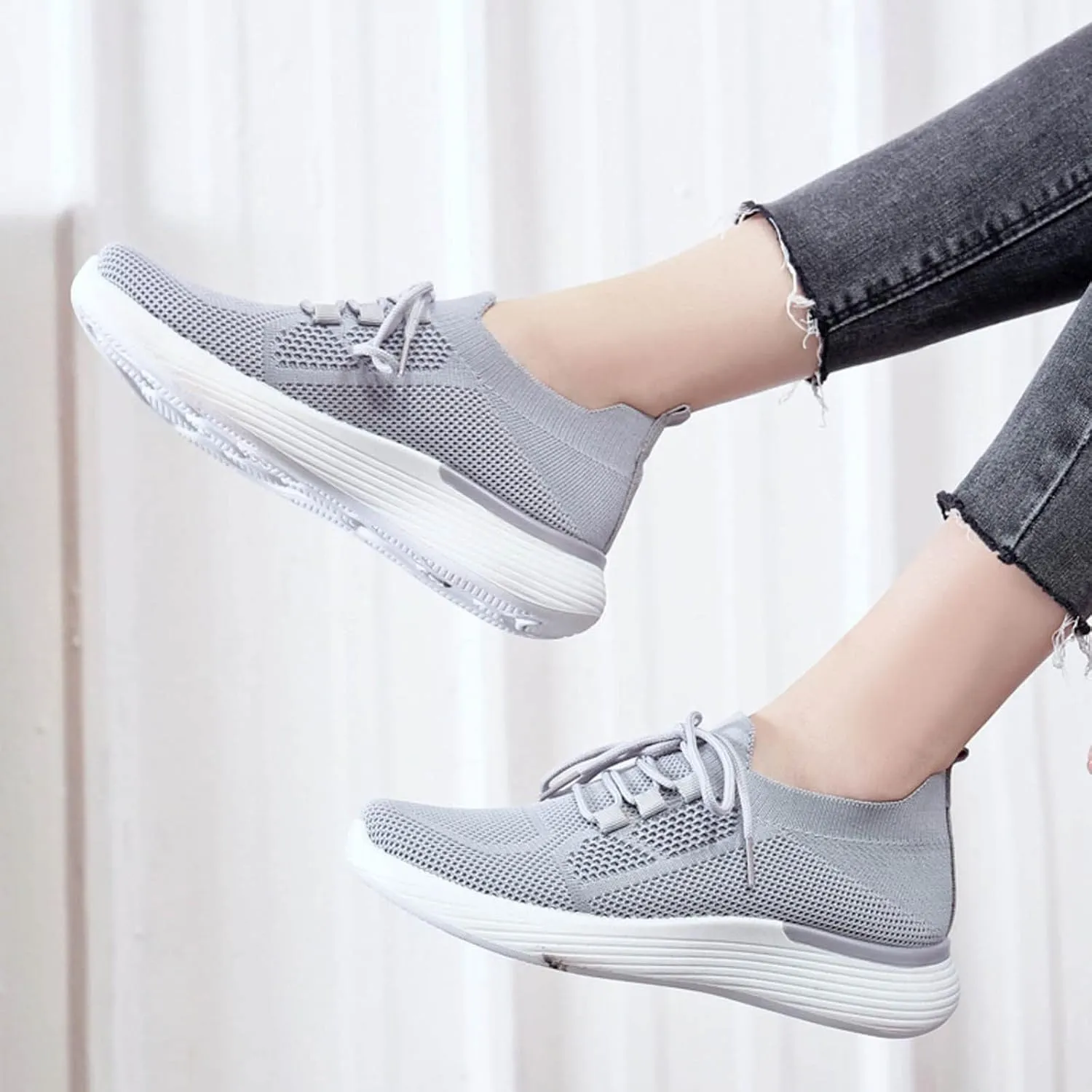 Platform Sneakers for Women Wide Zapatillas Elegantes De Tacon para Mujer Blancas Women's Running Shoes Size 8 Chunky Sneakers for Women 2023 Black Slip On White Sneakers Women Fashion