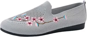 Retro Loafers Shoes for Women Casual Round Toe Ballet Flats Walking Sneakers Driving Office Wide Dressy Shoe Footwear