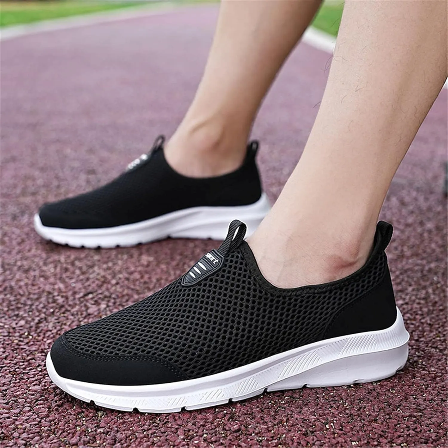 SBGMoSJ Bowling Shoes Women 10 Wide Women's Wide Comfortable Soft Slip On Walking Flat Shoes Hiking Shoes Women Size 12 Black High Top Sneakers for Women Wide Width Women Slip On Sneakers Wide Width