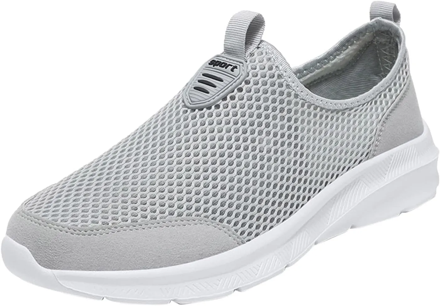 SBGMoSJ Sneakers for Women Women Slip On Sneakers Memory Foam Black Sneakers for Women Comfortable Wide Women Diabetic Walking Sneakers Size 10 Women's Comfortable Working Nurse Shoes Non-Slip