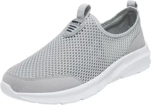 SBGMoSJ Sneakers for Women Women Slip On Sneakers Memory Foam Black Sneakers for Women Comfortable Wide Women Diabetic Walking Sneakers Size 10 Women's Comfortable Working Nurse Shoes Non-Slip