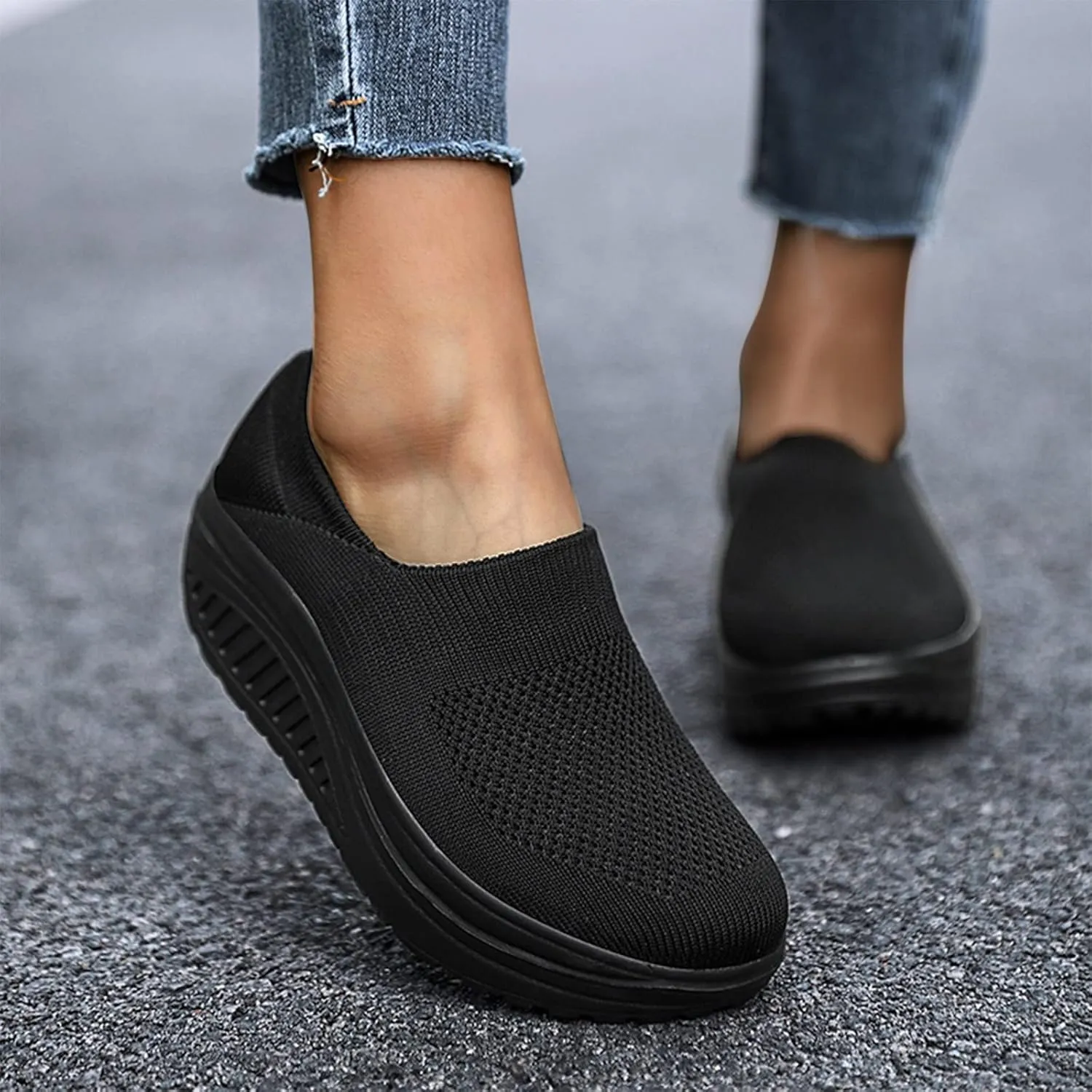 SBGMoSJ Womens High Top Sneakers Comfy Open Toe Flats Shoes Women Dressy Cute Womens Casual Slip On Shoes Size 10 Sneakers for Women Wide Width 2023 Women Orthopedic Sneakers