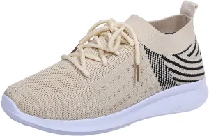 SBGMoSJ Womens Wide Casual Shoes Zapatos para Mujer CóModos Tenis Womens White Leather Slip On Sneakers Womens Shoes Sneakers Wide Toe Box Comfy Open Toe Flats Shoes Women Dressy Cute