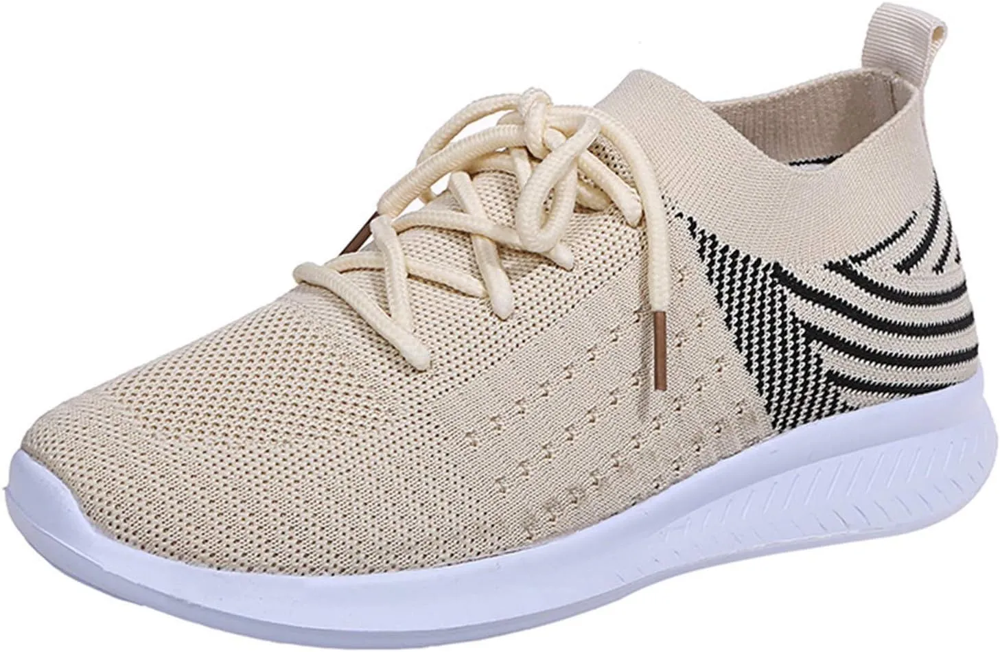 SBGMoSJ Womens Wide Casual Shoes Zapatos para Mujer CóModos Tenis Womens White Leather Slip On Sneakers Womens Shoes Sneakers Wide Toe Box Comfy Open Toe Flats Shoes Women Dressy Cute