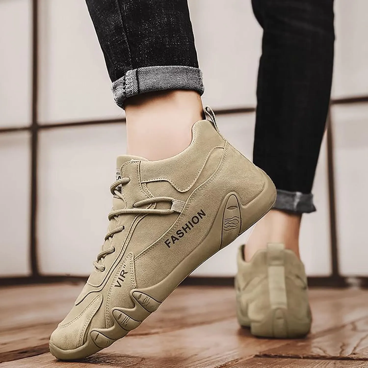 Shoes for Men Sports Fashion Simple Outdoor Traveling Breathable Slip On Loafers