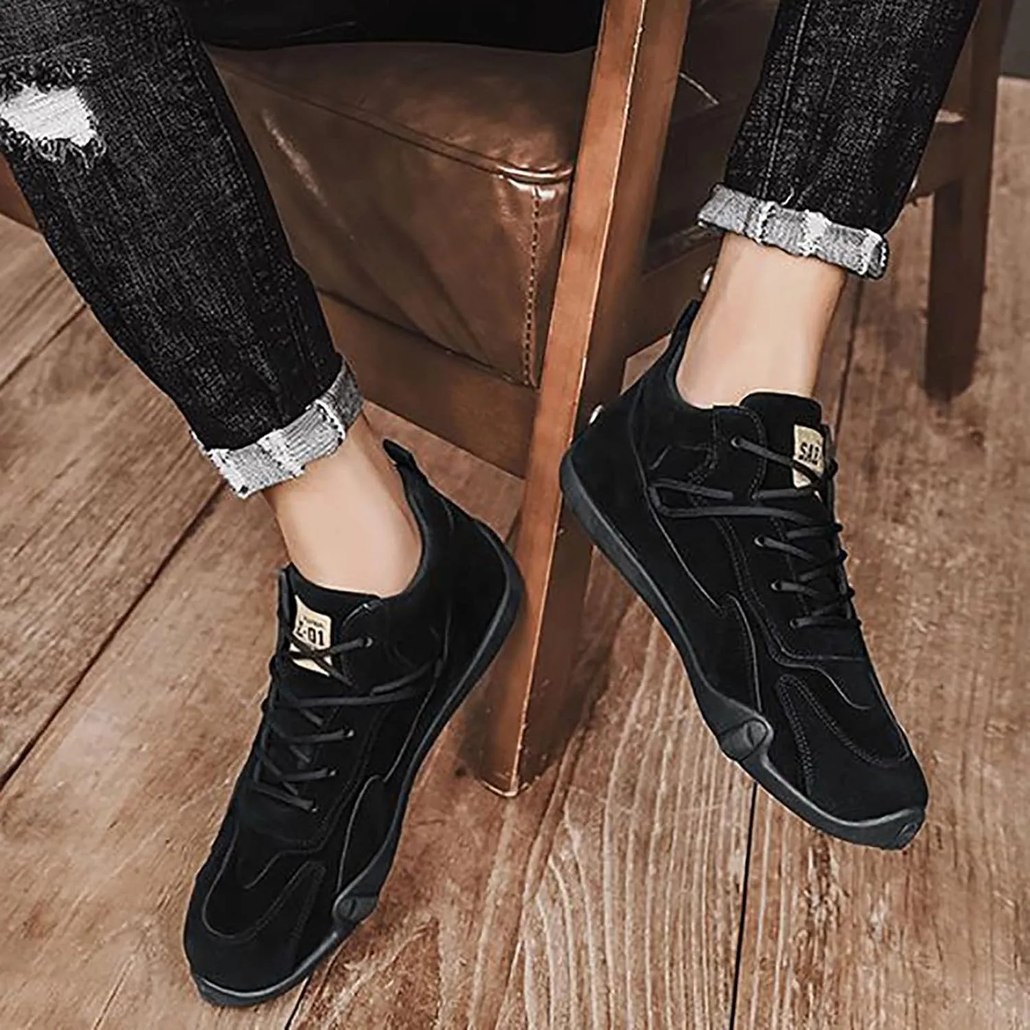 Shoes for Men Sports Fashion Simple Outdoor Traveling Breathable Slip On Loafers