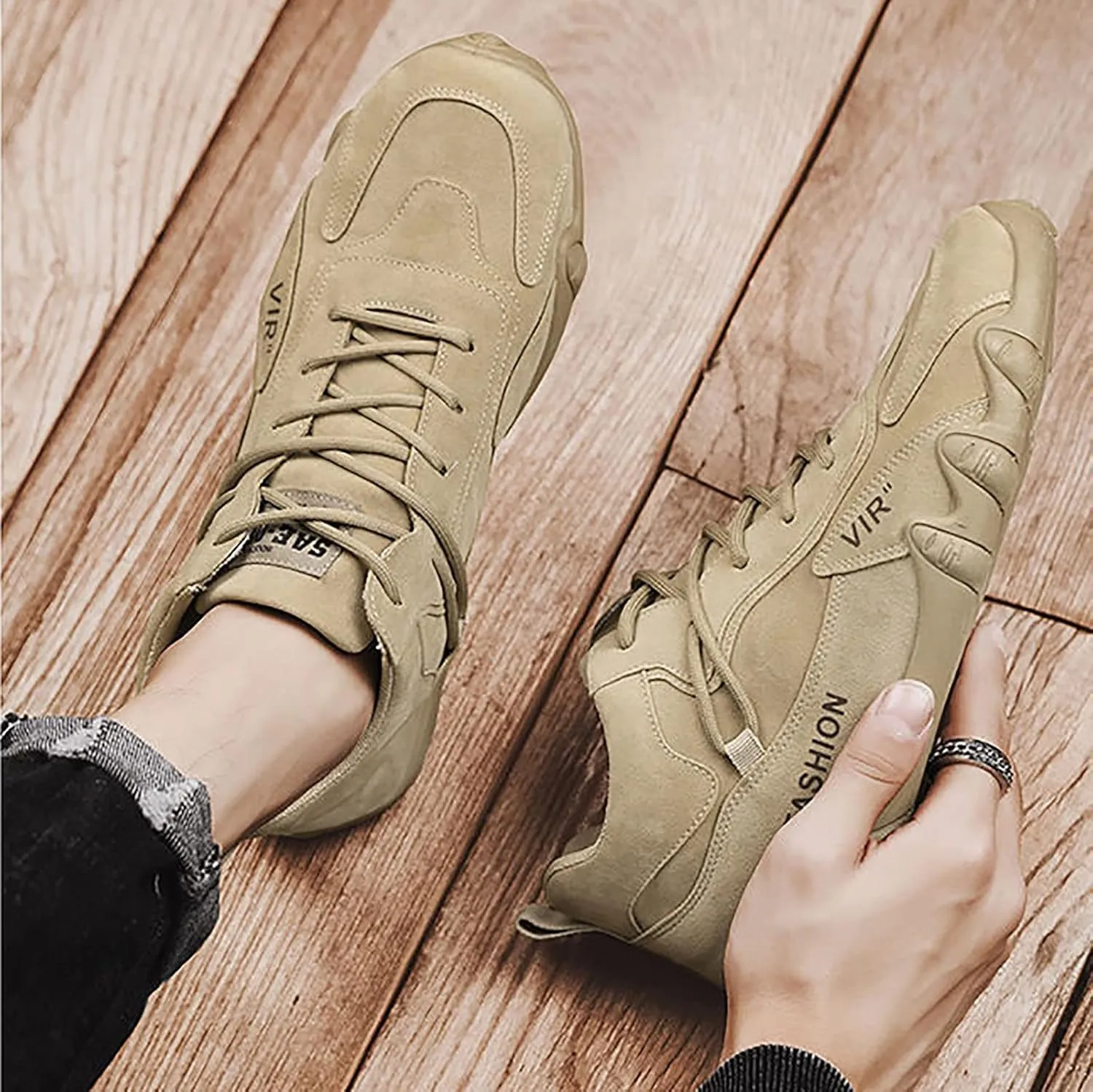Shoes for Men Sports Fashion Simple Outdoor Traveling Breathable Slip On Loafers