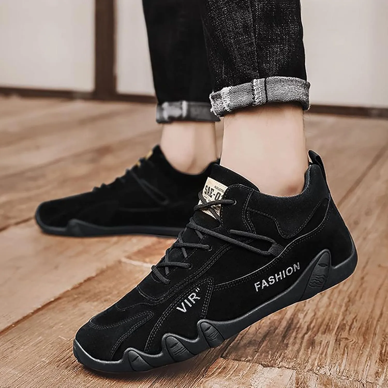 Shoes for Men Sports Fashion Simple Outdoor Traveling Breathable Slip On Loafers