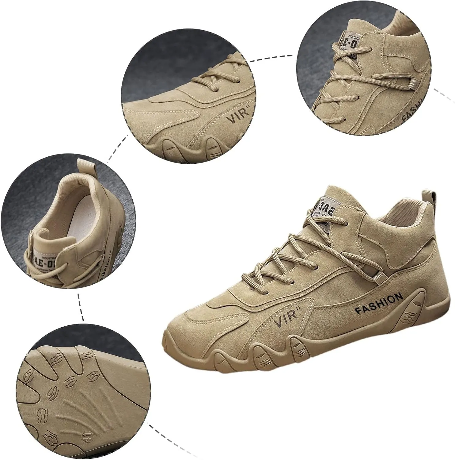 Shoes for Men Sports Fashion Simple Outdoor Traveling Breathable Slip On Loafers