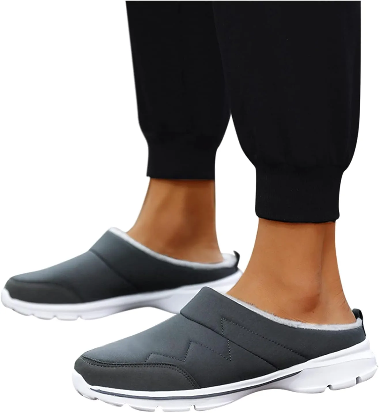 Slip On Casual Shoes Platform Sneakers for Women Fashion Running Shoes Women Round Toe Slip On Casual Mens Loafers Casual Slip On Platform Sneakers