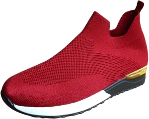Slip On Casual Shoes Womens White Sneakers Casual Slip On Shoes Women Round Toe Slip On Casual Women Loafers Shoes for Work Womens Walking Sneakers Wide Width
