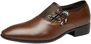 Slip on Shoes for Men Men's Loafers Slip-On Casual Leather Dress Shoes Lightweight Comfortable Driving Walking Shoes